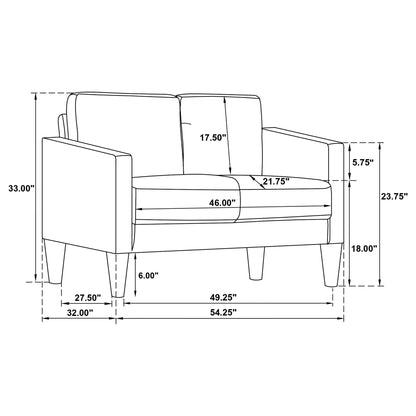 Weld - Loveseat Furniture Max