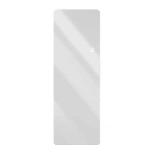 Full Body Round Corner Mirror For Living Room Bedroom Cloakroom High Quality 5Mm Explosion Proof Glass - Silver / Clear Daily Nest