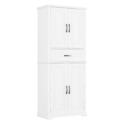 Bathroom Storage Cabinet With Multifunctional Storage Space, Drawer With Slide Rails, Adjustable Shelf Noble House