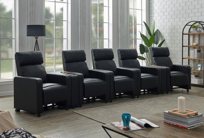 Toohey - Upholstered Tufted Recliner Living Room Set CoasterEveryday