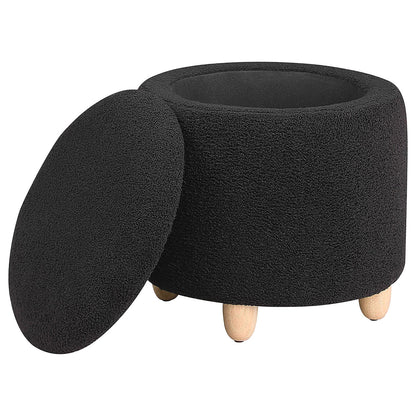 Corvair - Round Storage Ottoman Furniture Max
