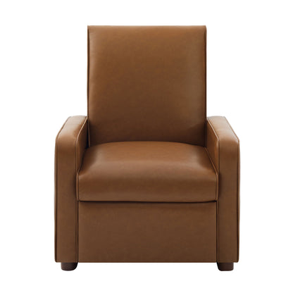 Manual Recliner Chair, 2 Position With 160° Adjustable Backrest For Living Room Noble House
