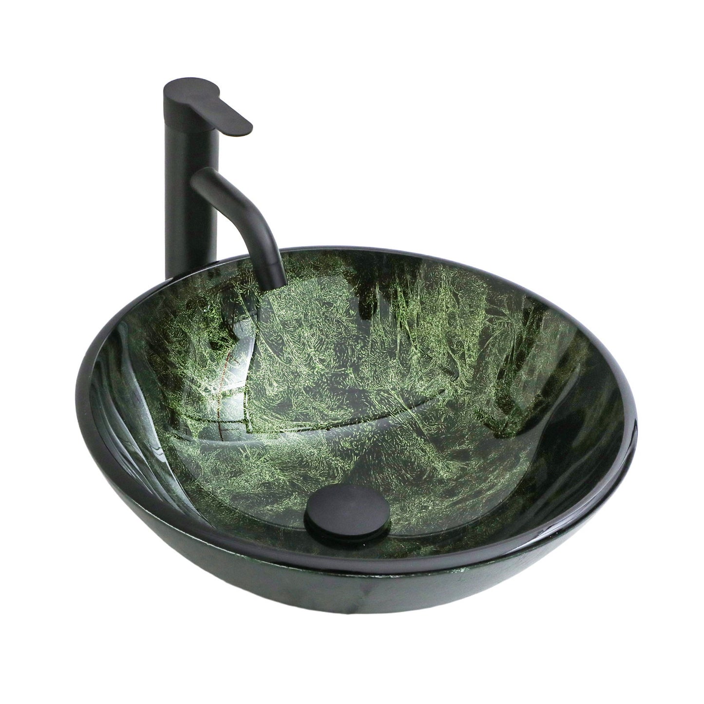 Vessel Sink With Faucet And Pop-Up Drain Daily Nest