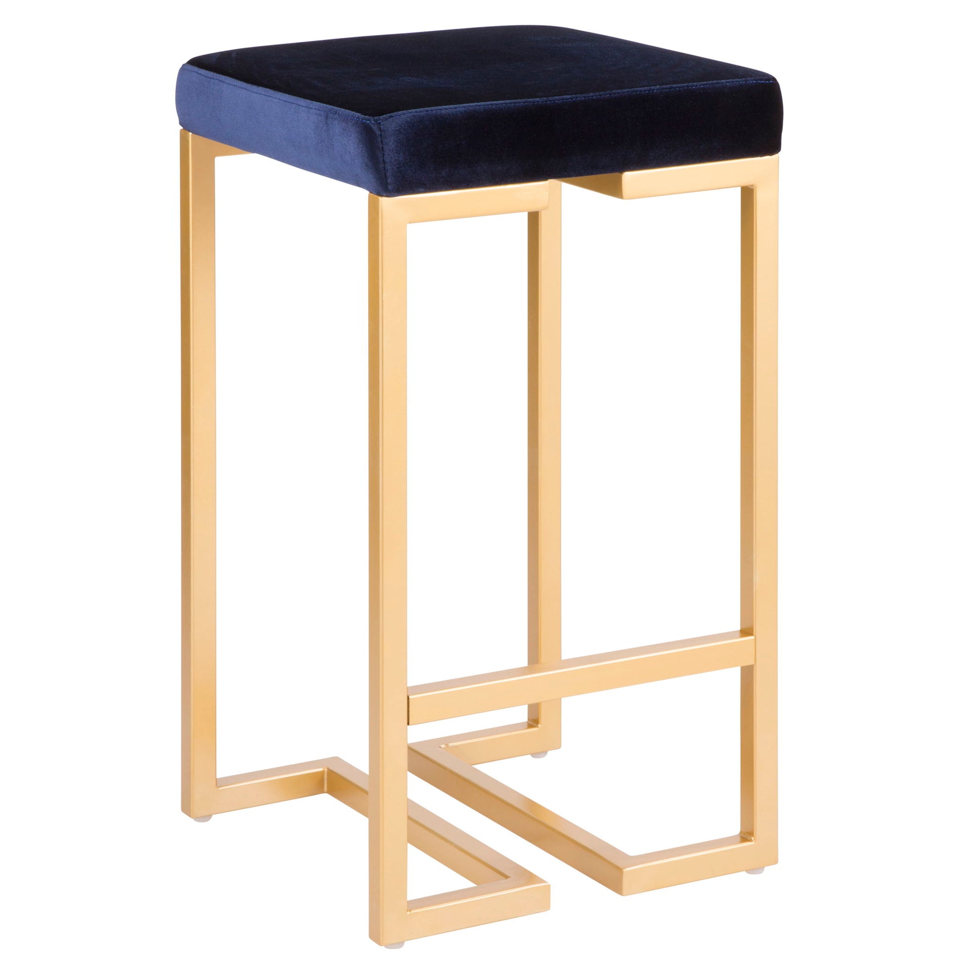 Midas - Contemporary / Glam Counter Stool (Set of 2) Lumi Source