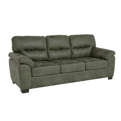 3 Seater Sofa With Padded Armrests And Triangular Leg Home Essentials