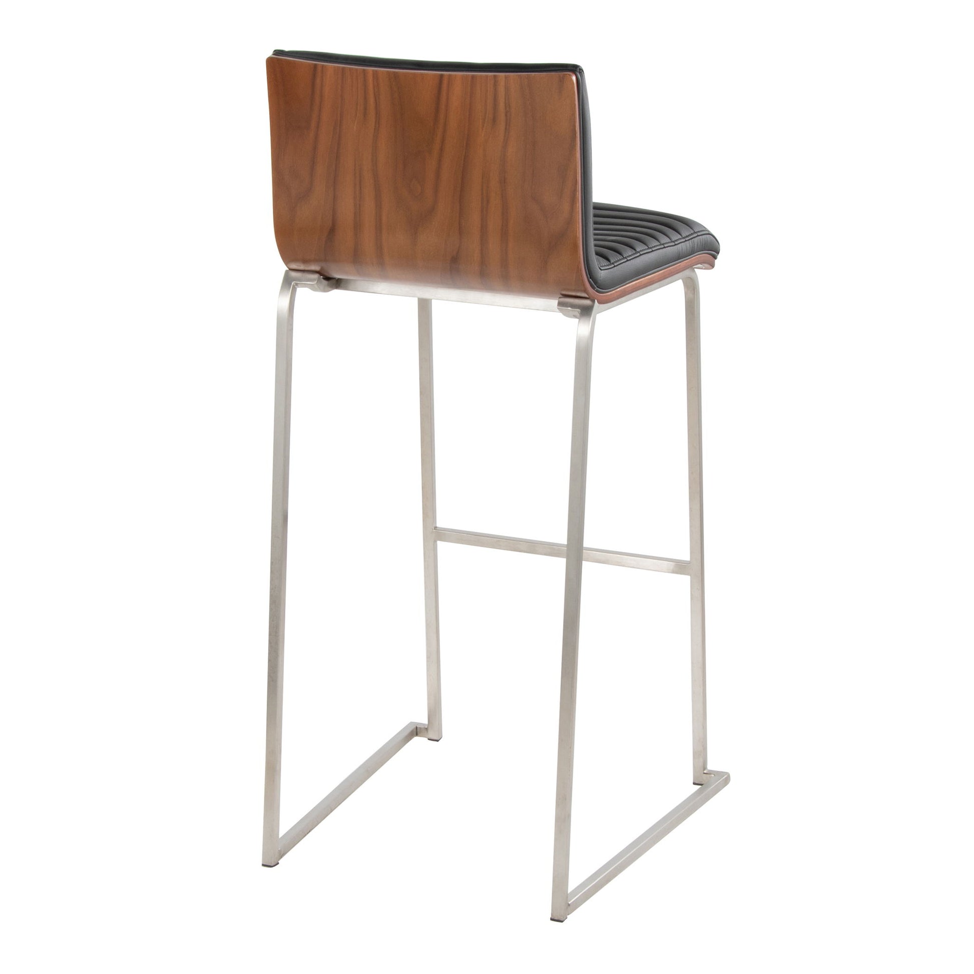 Mason Mara - Contemporary Fixed Height Barstool (Set of 2) Lumi Source