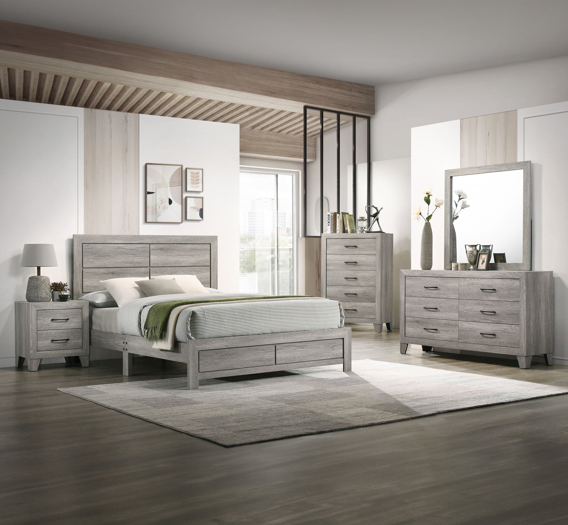 Hopkins - Bedroom Set Crown Mark