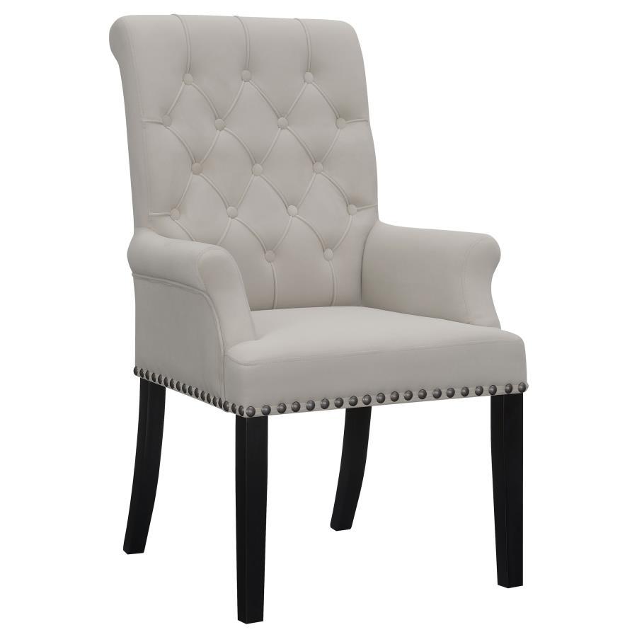 Alana - Upholstered Dining Arm Chair CoasterElevations