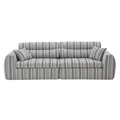 3 Seater, Couch With Throw Pillows For Living Room Home Essentials