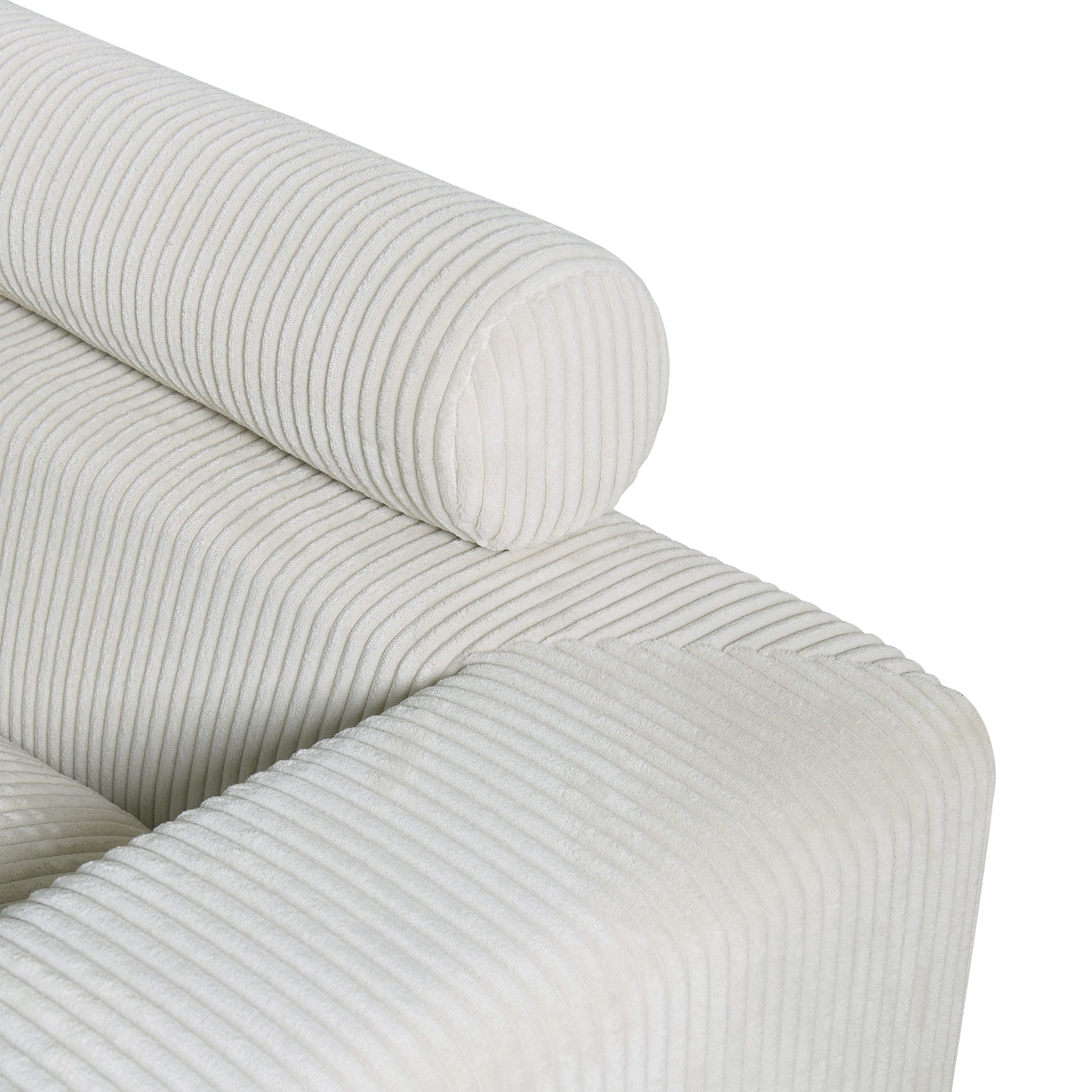 4 Seater Oversized Sectional Sofa With 2 Ottoman And 2 Pillows Home Essentials