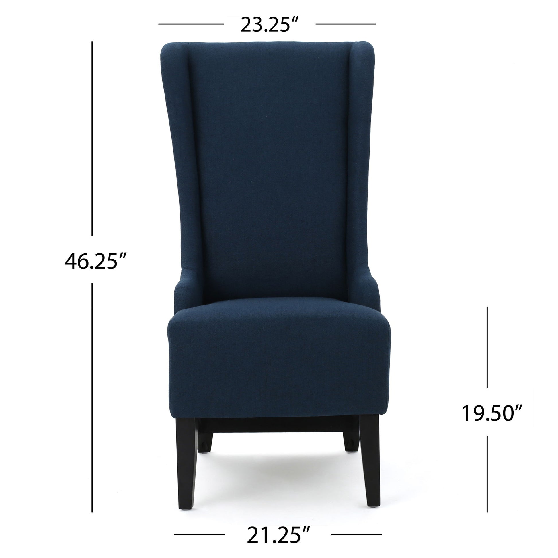 Alight - Upholstered Dining Chair With High Back And Birch Wood Legs (Set of 2) Noble House