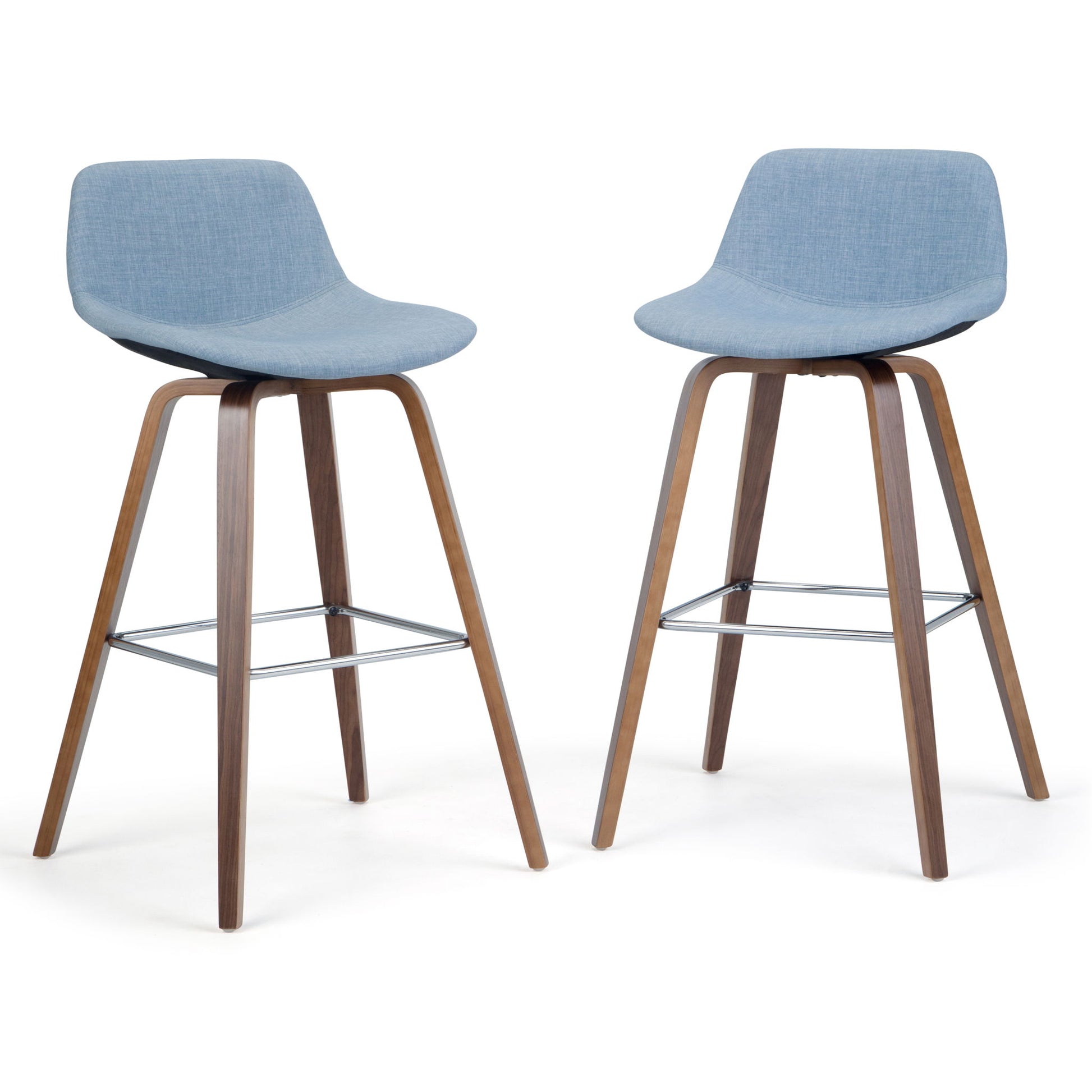 Randolph - Bentwood Multifunctional Counter / Bar Height Stool (Set of 2) Simpli-Home