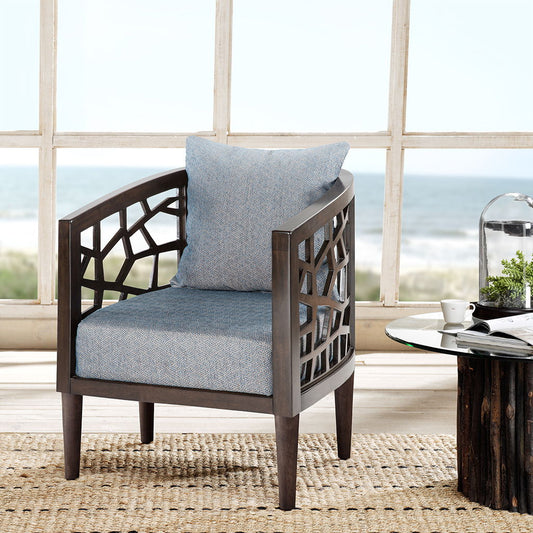 Crackle - Accent Chair - Blue