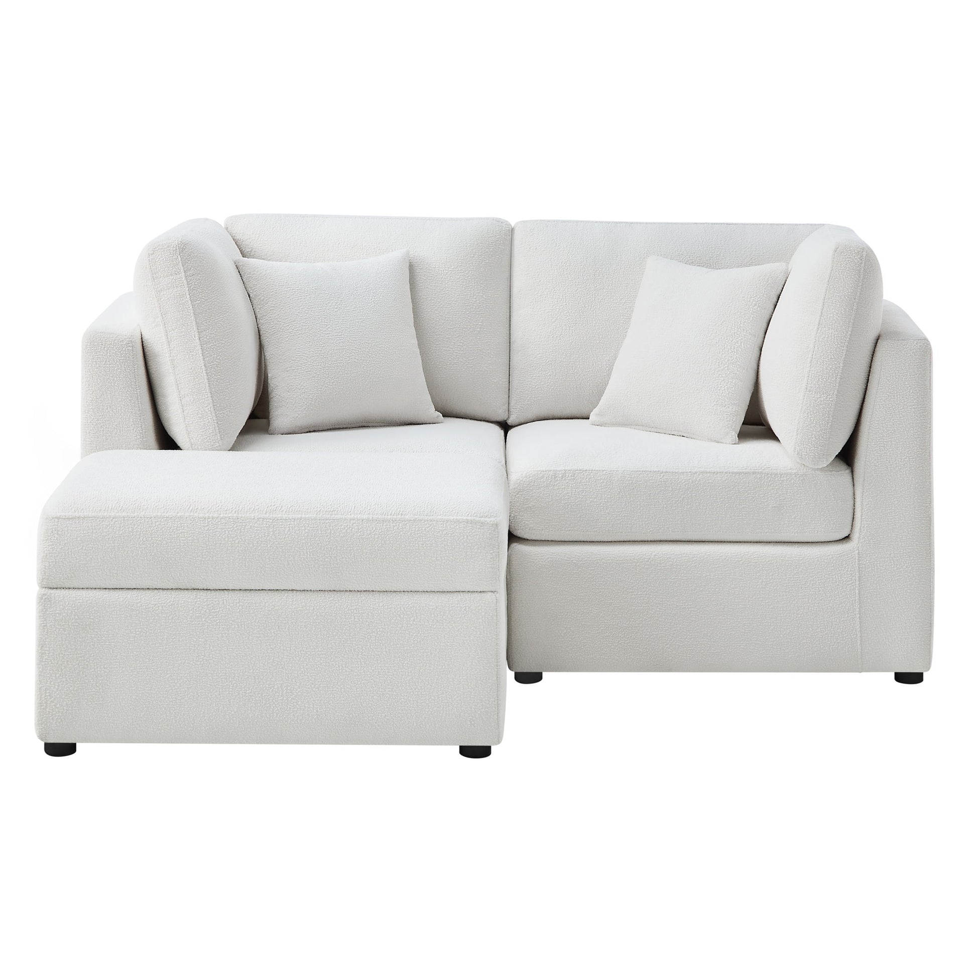 Chauncy - Sectional With Storage Ottoman Ridgecrest Home