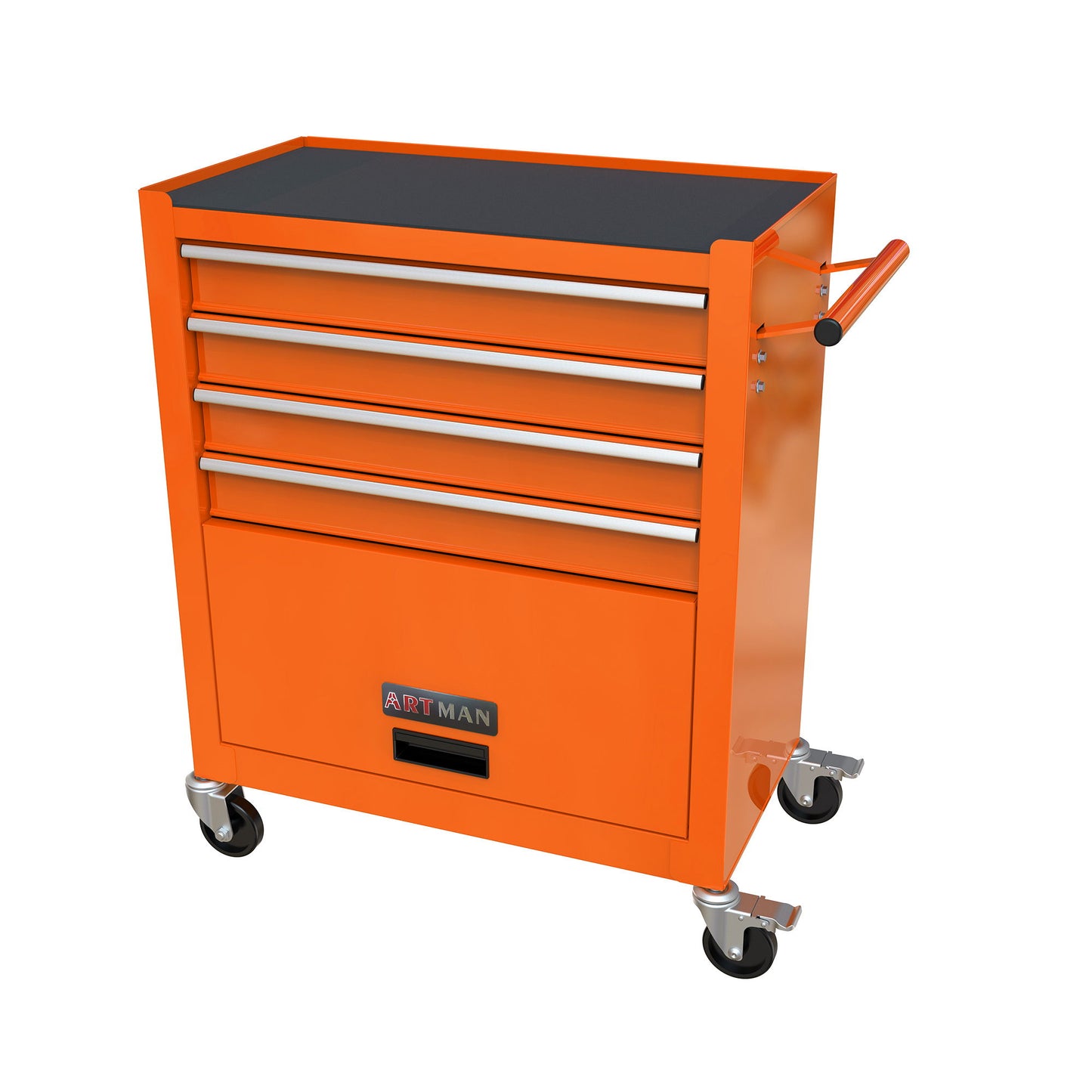 4 Drawers Multifunctional Tool Cart With Wheels Daily Nest