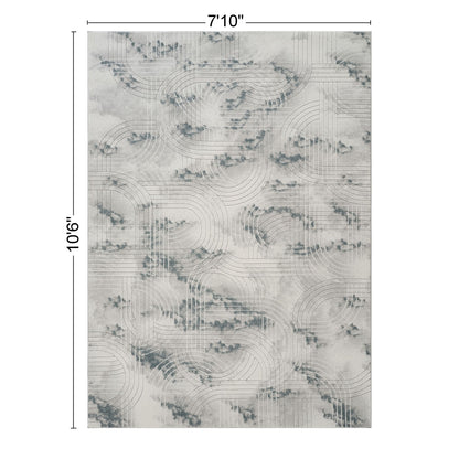 Geometrix - Area Rug With Geometric 3D Effect Icona Home Decor
