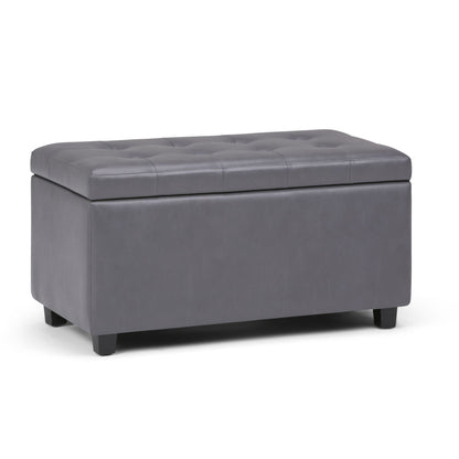 Cosmopolitan - Upholstered Storage Ottoman Simpli-Home
