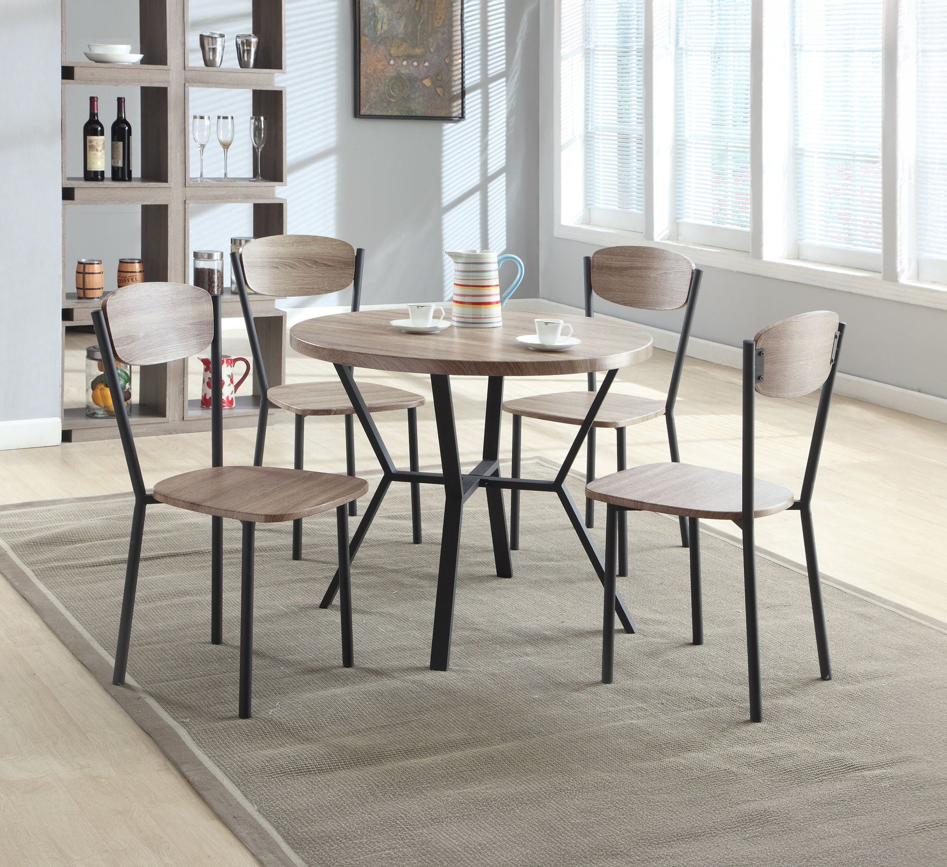 Blake - Round Dinette Set Crown Mark
