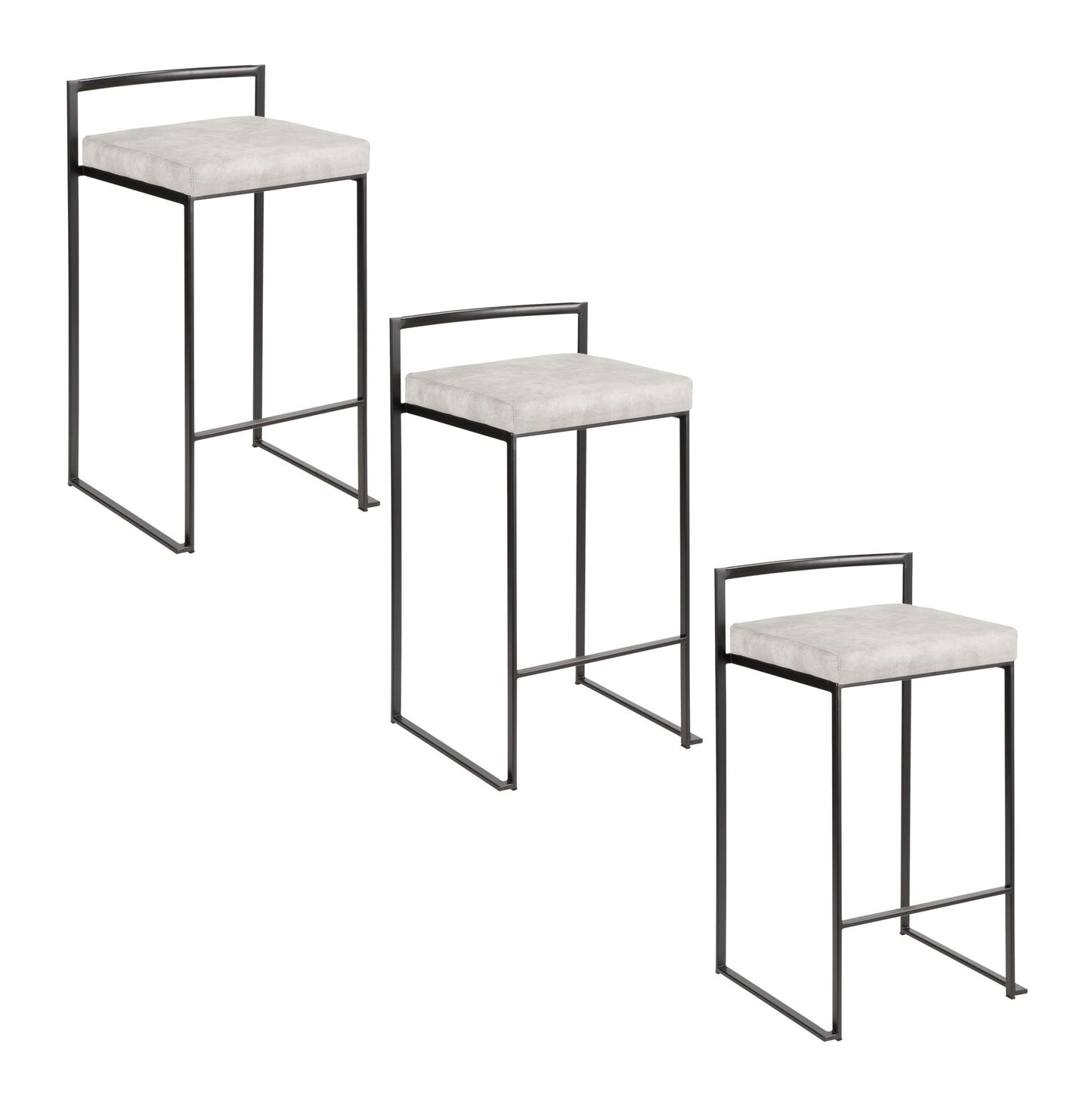 Fuji - Contemporary Style Stackable Counter Stool Lumi Source