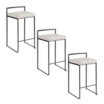 Fuji - Contemporary Style Stackable Counter Stool Lumi Source