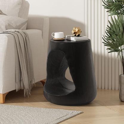Hollow - Side Table, Durable And Weather Resistant Noble House