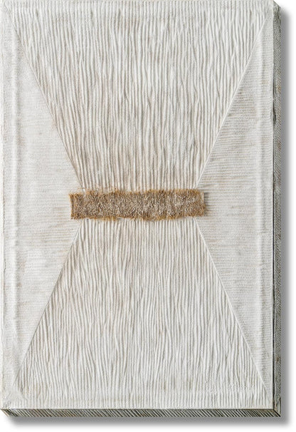 Textural Earthline - 32" x 47" Framed Wall Art Classy Art