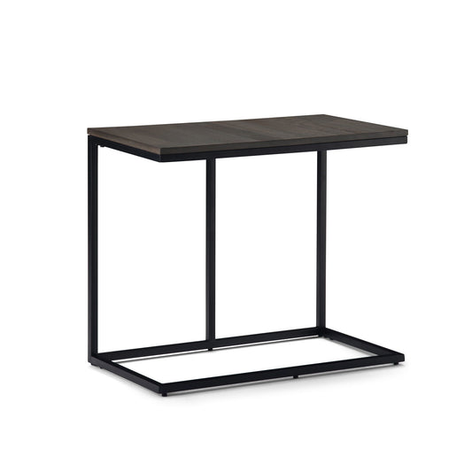 Ward - Wide C Side Table - Warm Gray Simpli-Home