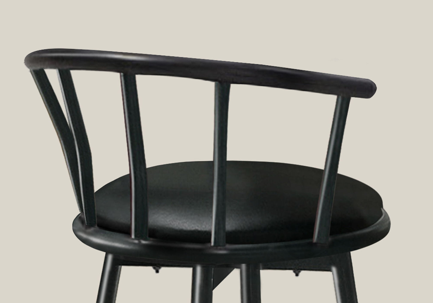 Swivel Stool Bar Height, Stylish Design Contemporary & Modern (Set of 2) 8th Street