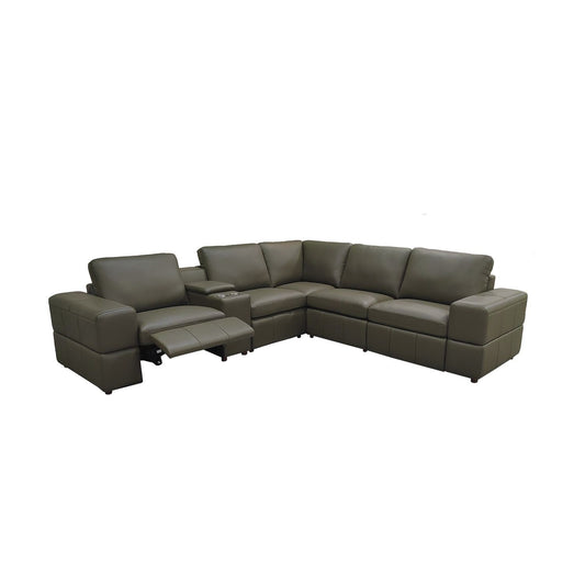 Upholstered Large Arms Sectional With Recliner Seats Home Essentials