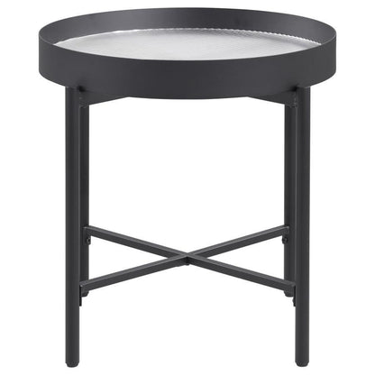 Ozella - Round Table With Hidden Storage Sandy Coaster Fine Furniture