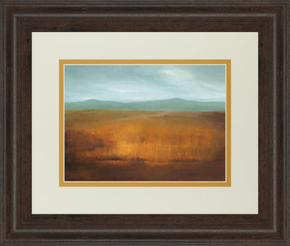 Last Light By Caroline Gold - Framed Print Wall Art - Orange