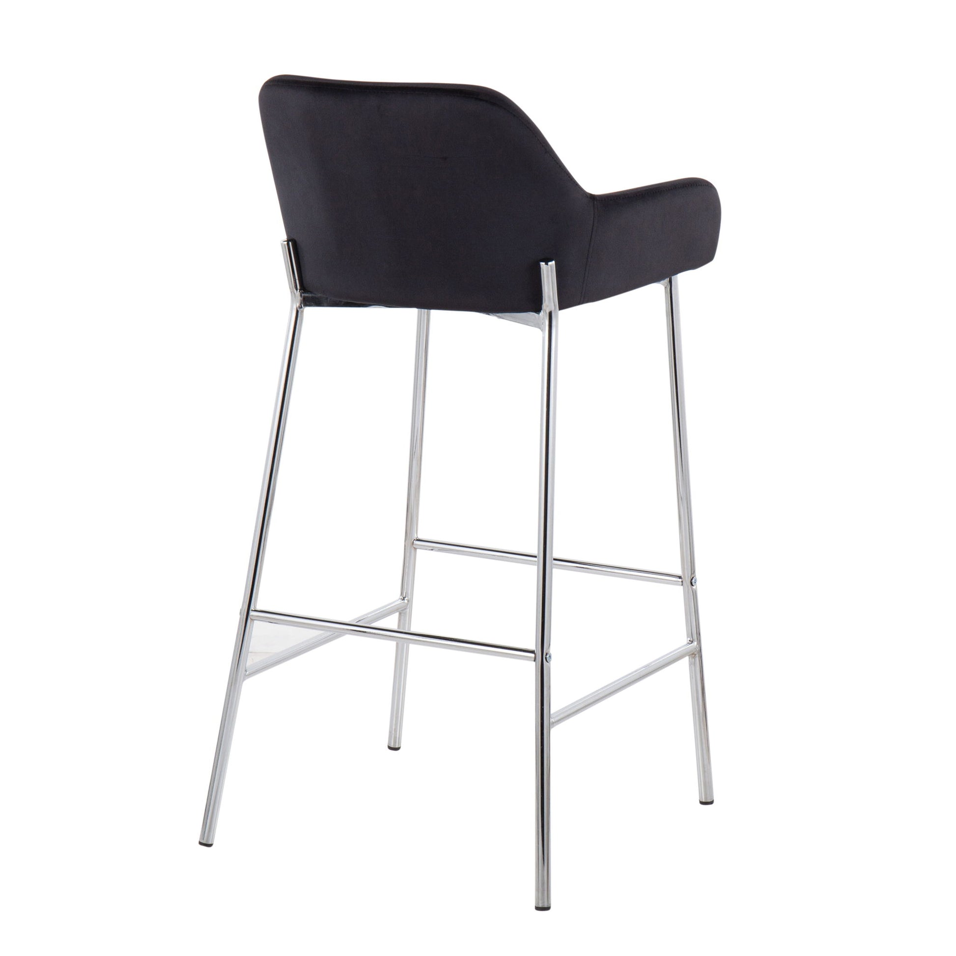 Daniella - Contemporary Fixed Height Bar Stool (Set of 2) Lumi Source