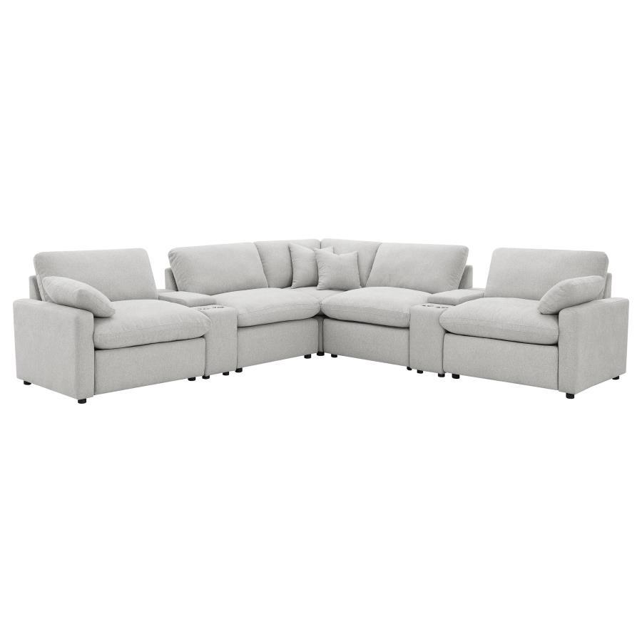 Collins - 7-Piece Modular Power Reclining Sectional Coaster Fine Furniture
