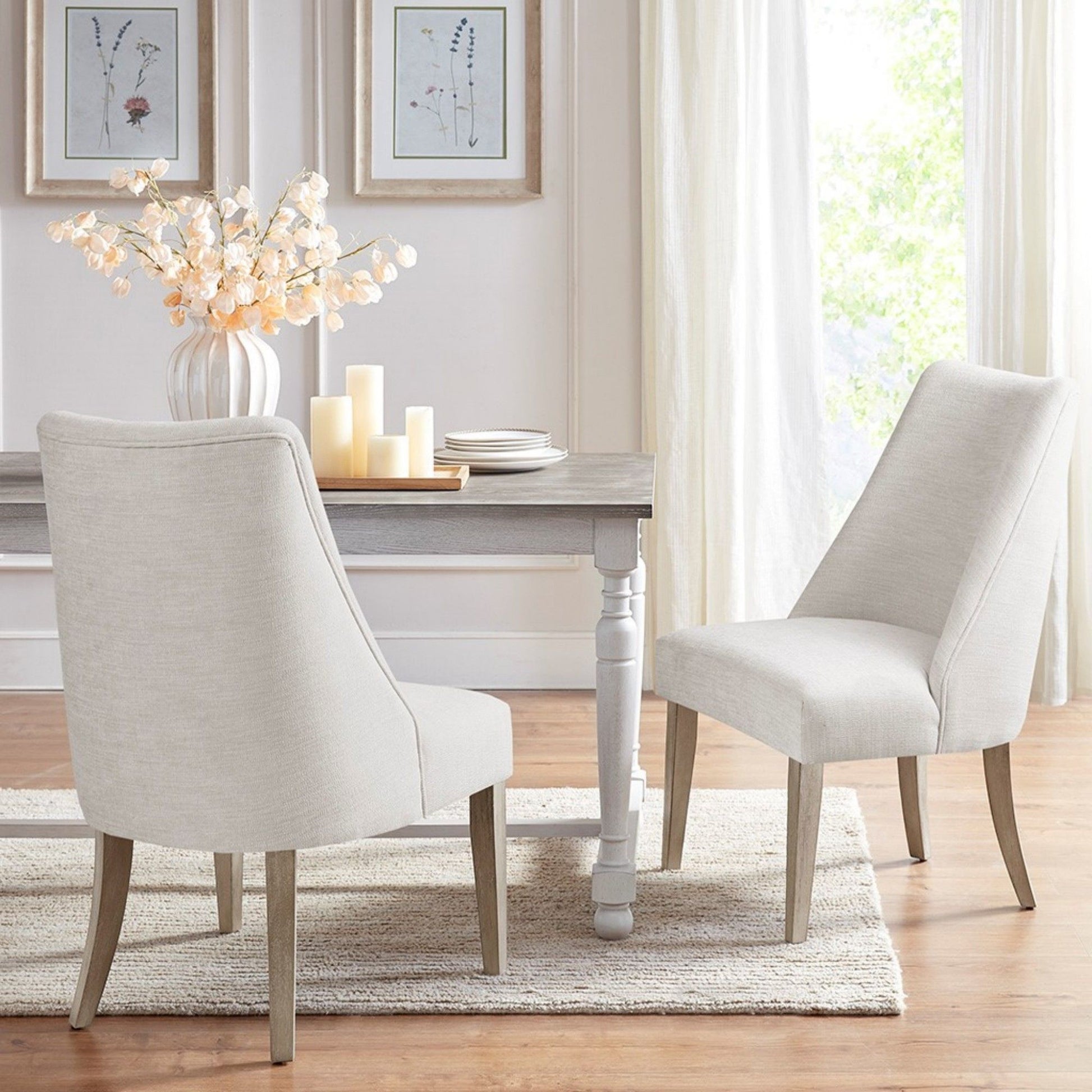 Comfortable Dining Chair Upholstered (Set of 2) JLA