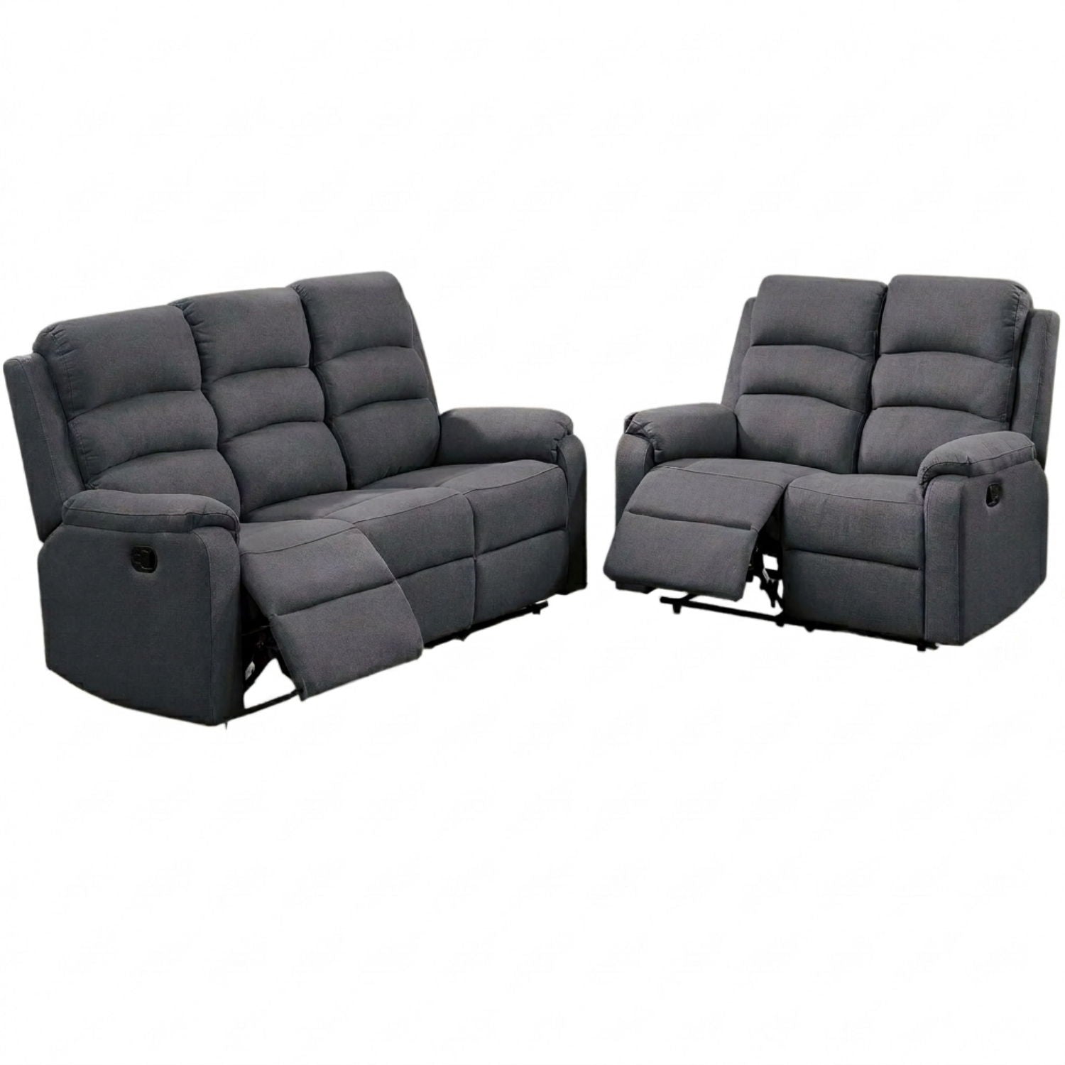 Modern Living Room Set With Manual Recliner Home Essentials
