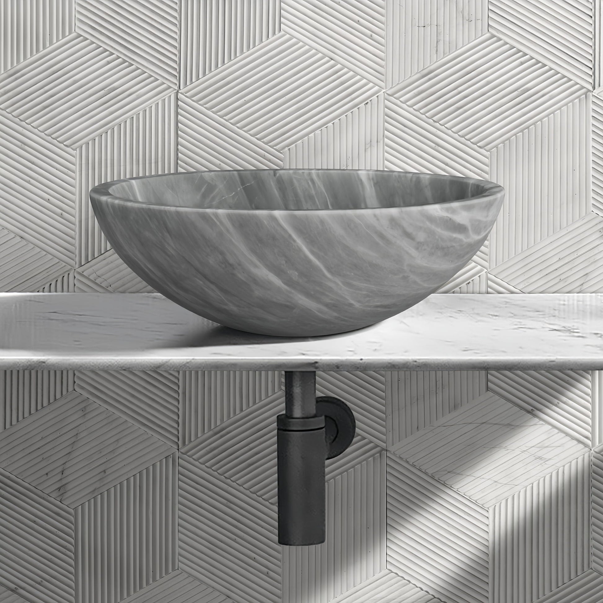 Bathroom Vessel Sink, Circular Design Daily Nest