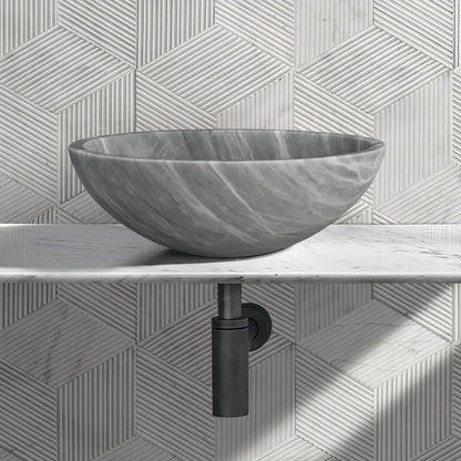 Bathroom Vessel Sink, Circular Design Daily Nest