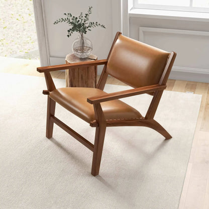 Hendrix - Antique Arm Chair - Brown / Rustic / Tan Ashcroft Furniture