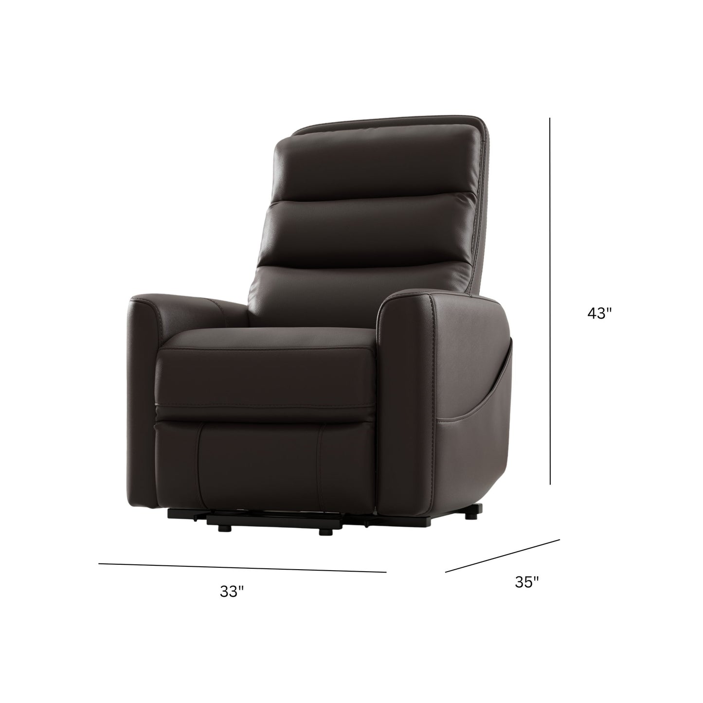 Bentley - Power Lift Chair With Full Recline And USB Charging Home Essentials