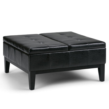 Dover - Multifunctional Lift Top Coffee Table Storage Ottoman Simpli-Home