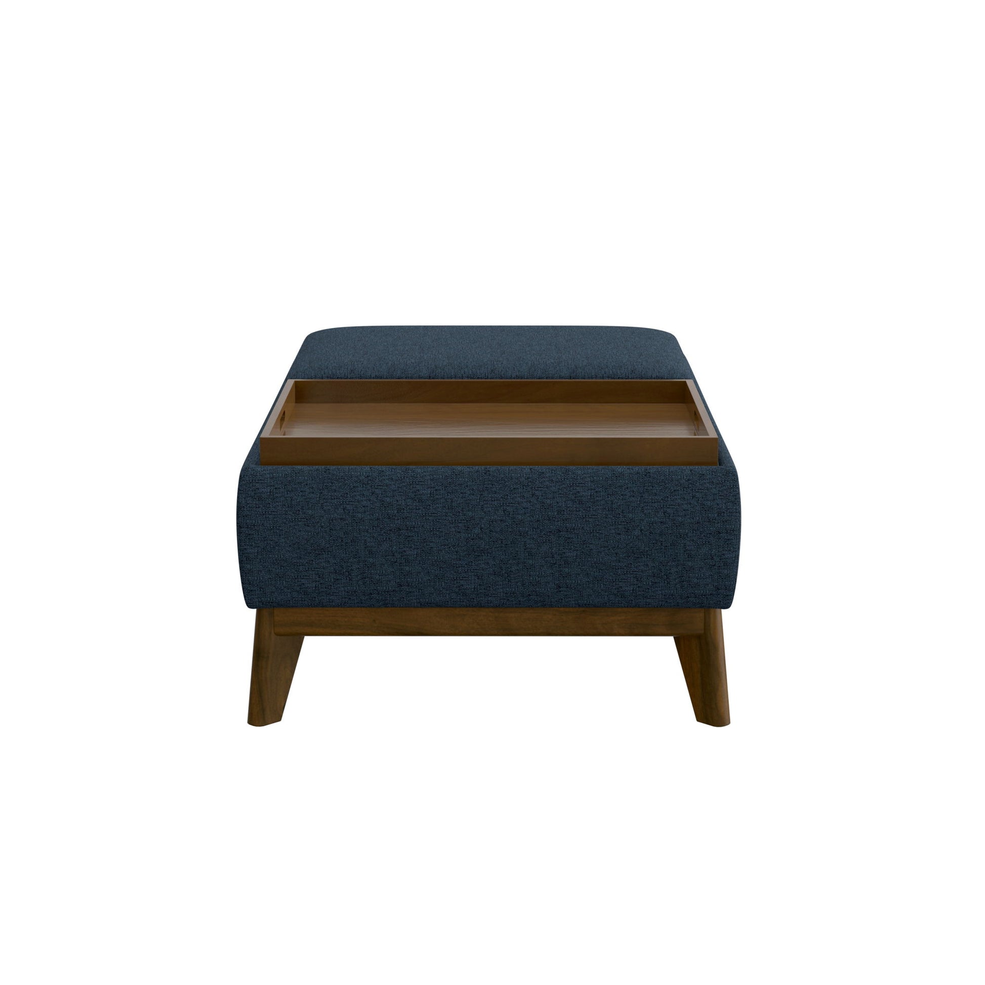 Reversible Tray Ottoman - Blue Emerald Home