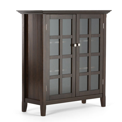 Acadian - Medium Storage Cabinet, Handcrafted Simpli-Home