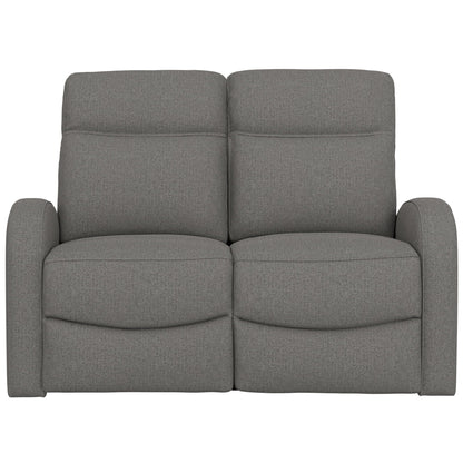 Manual Reclining Loveseat With Dual Seating Support For Living Room Emerald Home