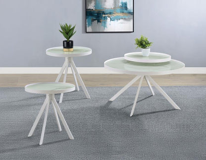 Briggs - Round Coffee And End Table Set Coaster Fine Furniture