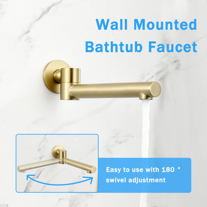 10" Shower System Set With Control Valve And Overhead Shower Daily Nest