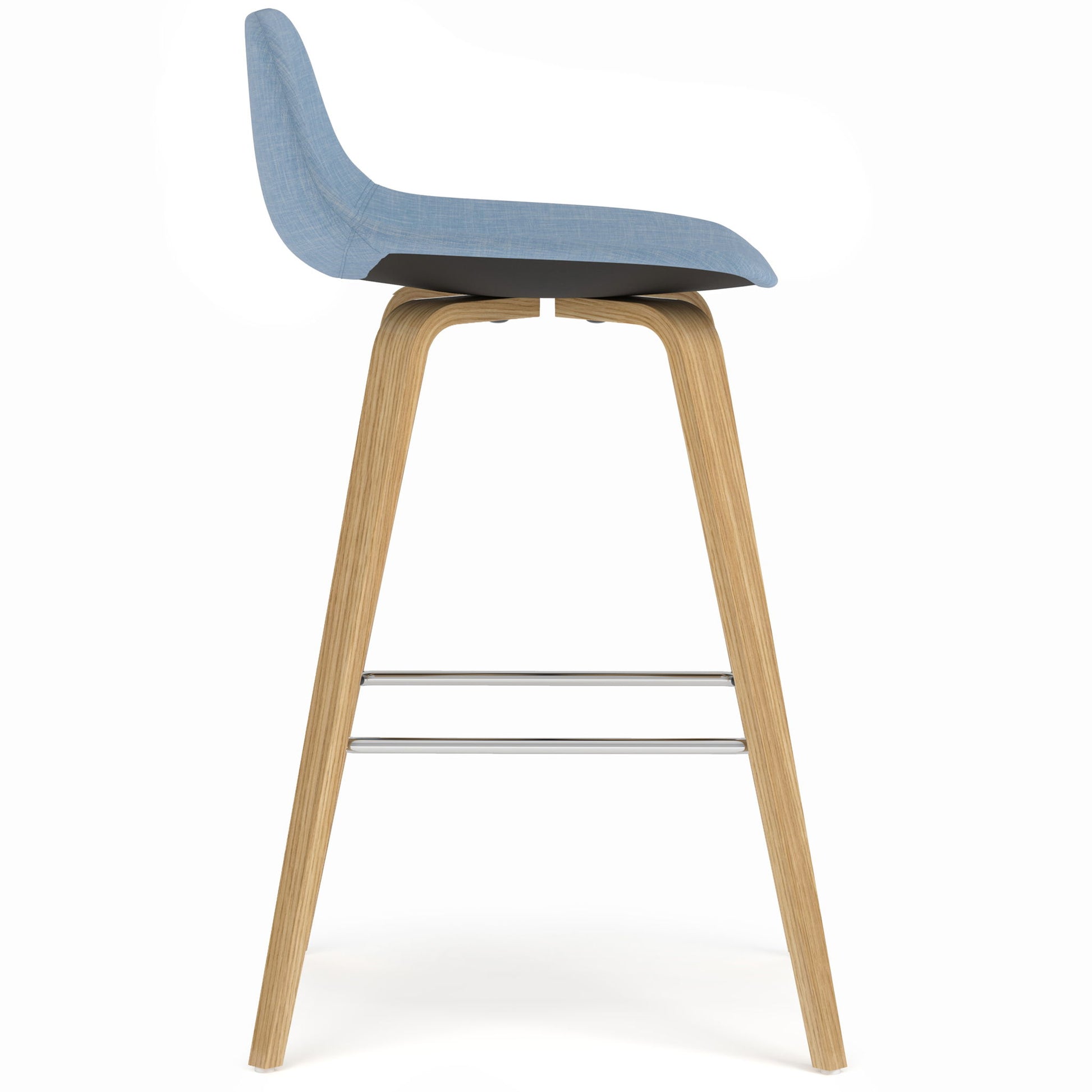 Randolph Bentwood - Upholstered Counter / Bar Height Stool (Set of 2) Simpli-Home