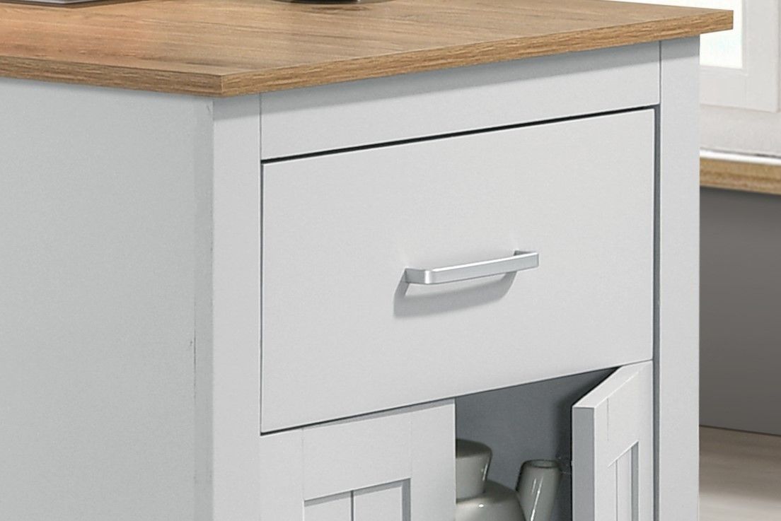 Alonzo - Small Space Counter Height Dining Table With Cabinet And Drawer Storage Lilola Home
