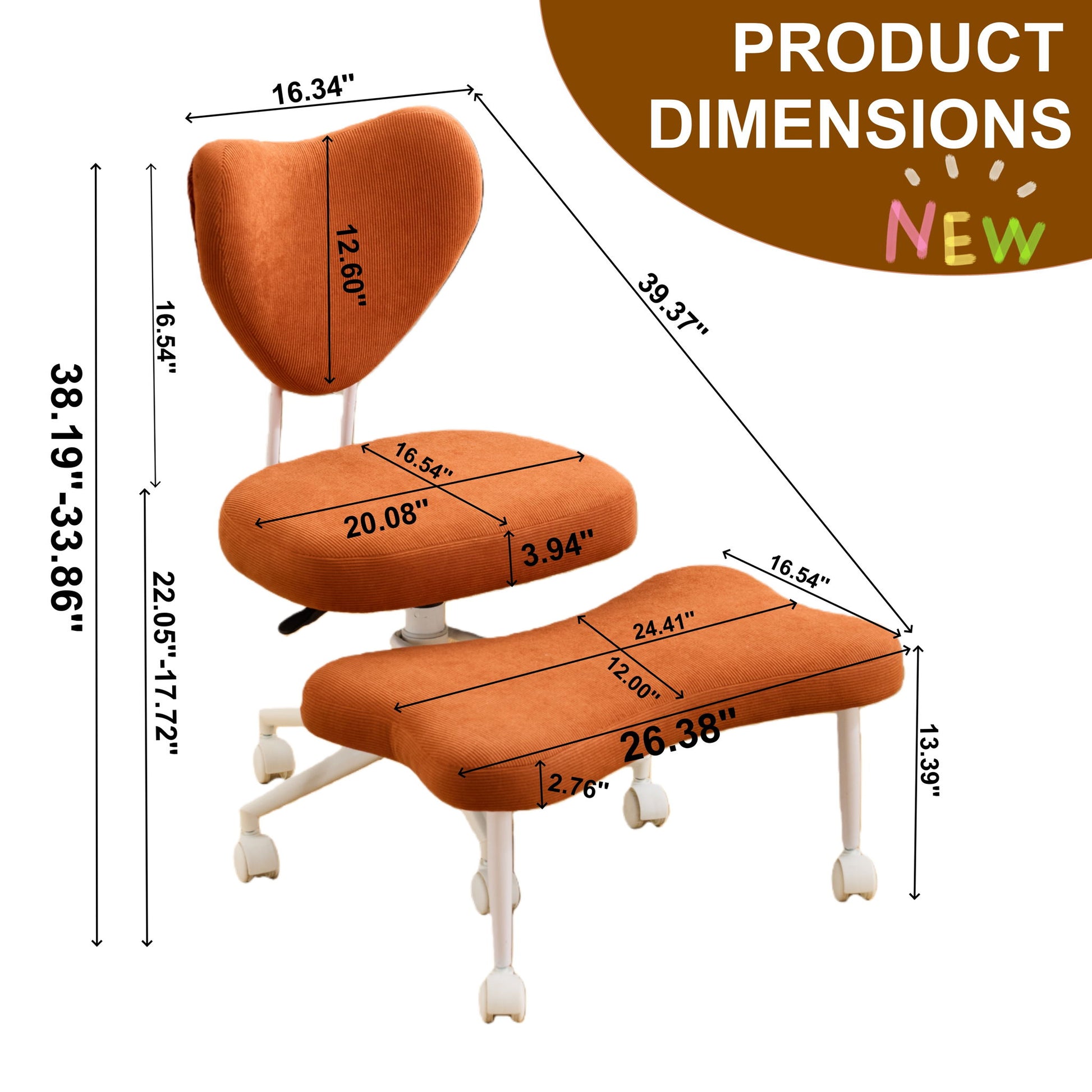 Multifunctional Ergonomic Meditation & Yoga Chair Home Essentials
