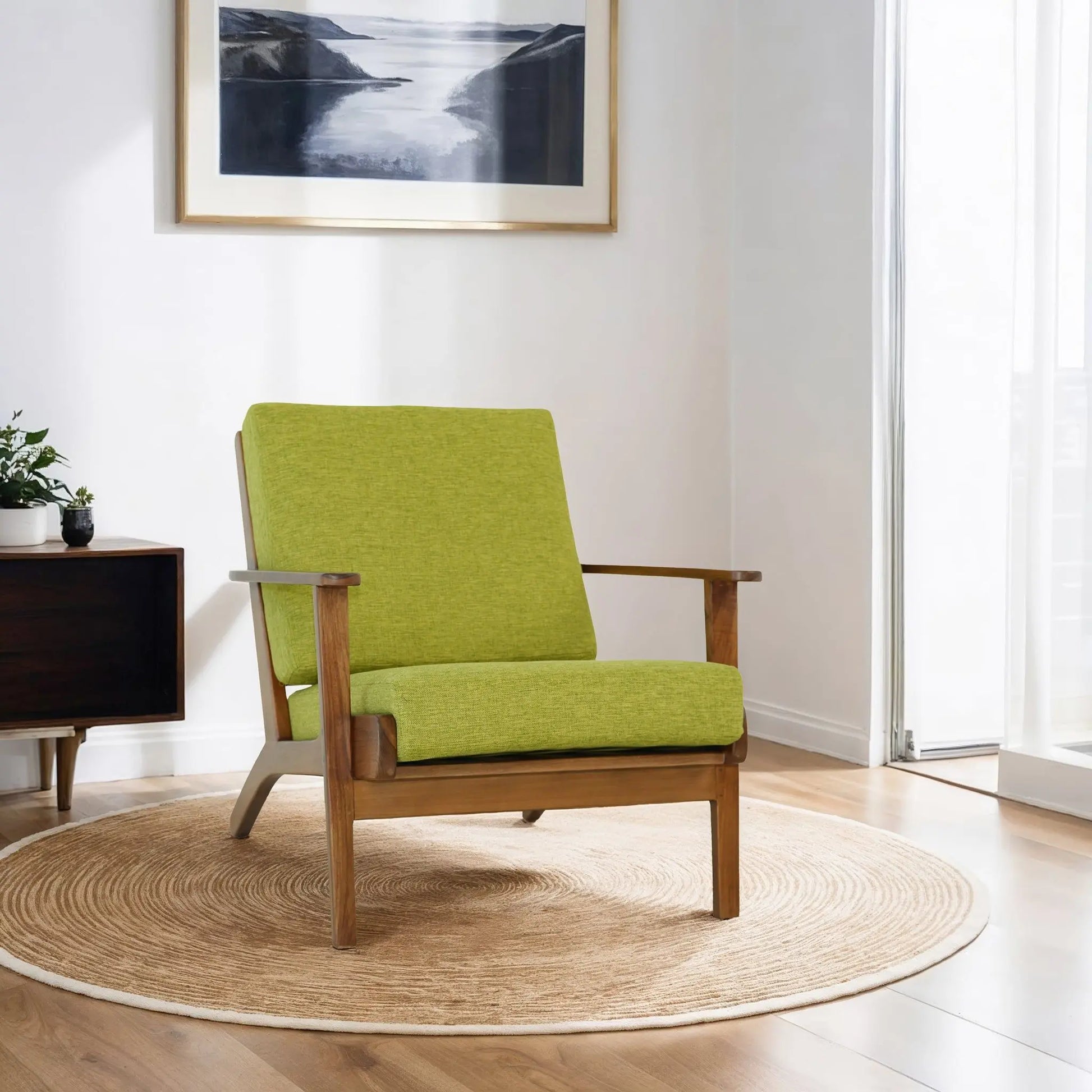 Connor - Genuine Leather Lounge Chair Ashcroft Furniture