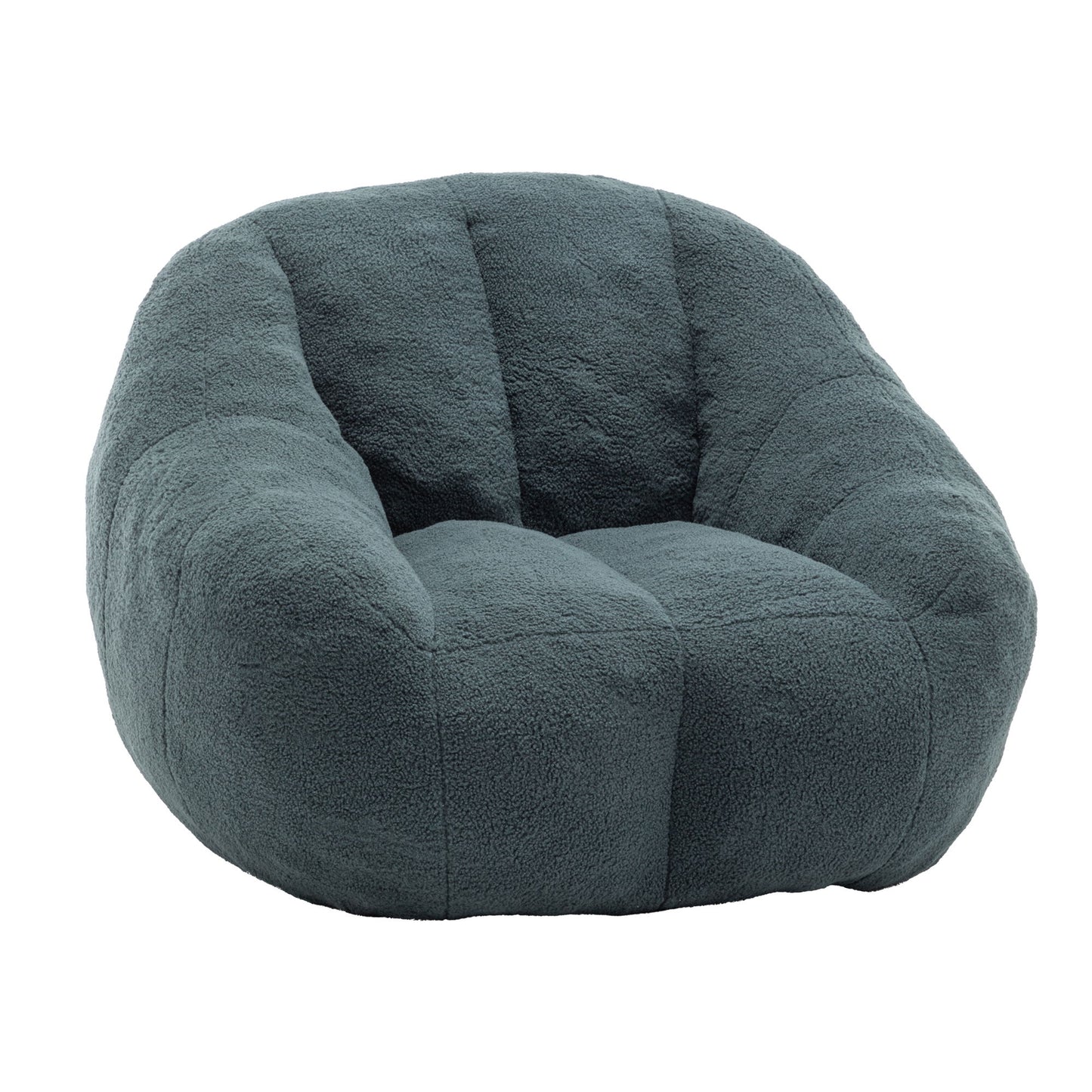 Comfy Bean Bag Chair With Memory Foam Filler, Tufted Soft Home Essentials